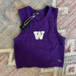 NWT Hype and Vice University of Washington UDUB Crop Medium